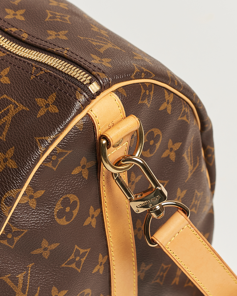 Homme | Louis Vuitton Pre-Owned Keepall Bandoulière 55 Monogram | Louis Vuitton Pre-Owned | Keepall Bandoulière 55 Monogram