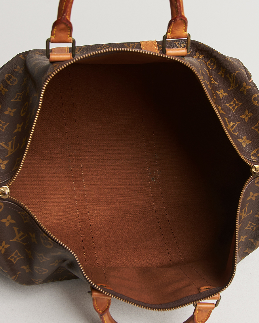 Homme | Louis Vuitton Pre-Owned Keepall 50 Bag Monogram | Louis Vuitton Pre-Owned | Keepall 50 Bag Monogram