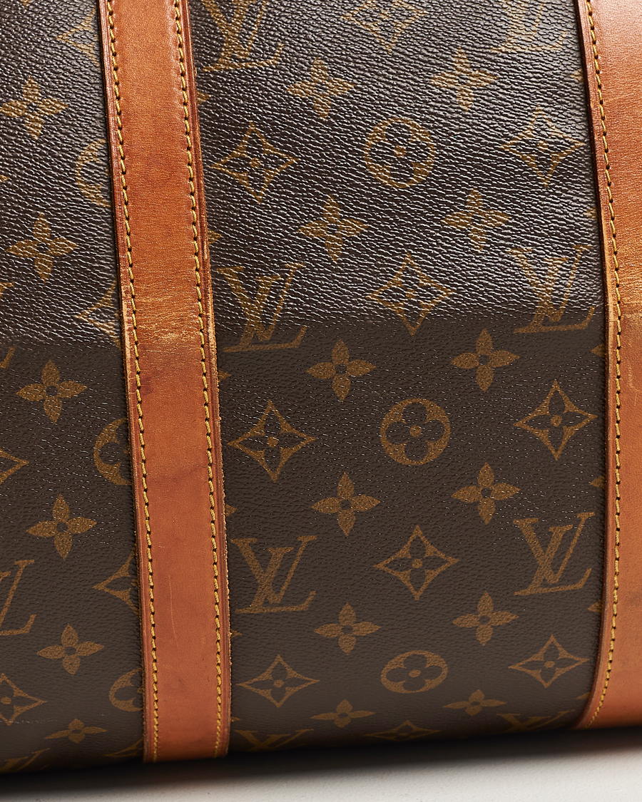 Homme | Louis Vuitton Pre-Owned Keepall 50 Bag Monogram | Louis Vuitton Pre-Owned | Keepall 50 Bag Monogram