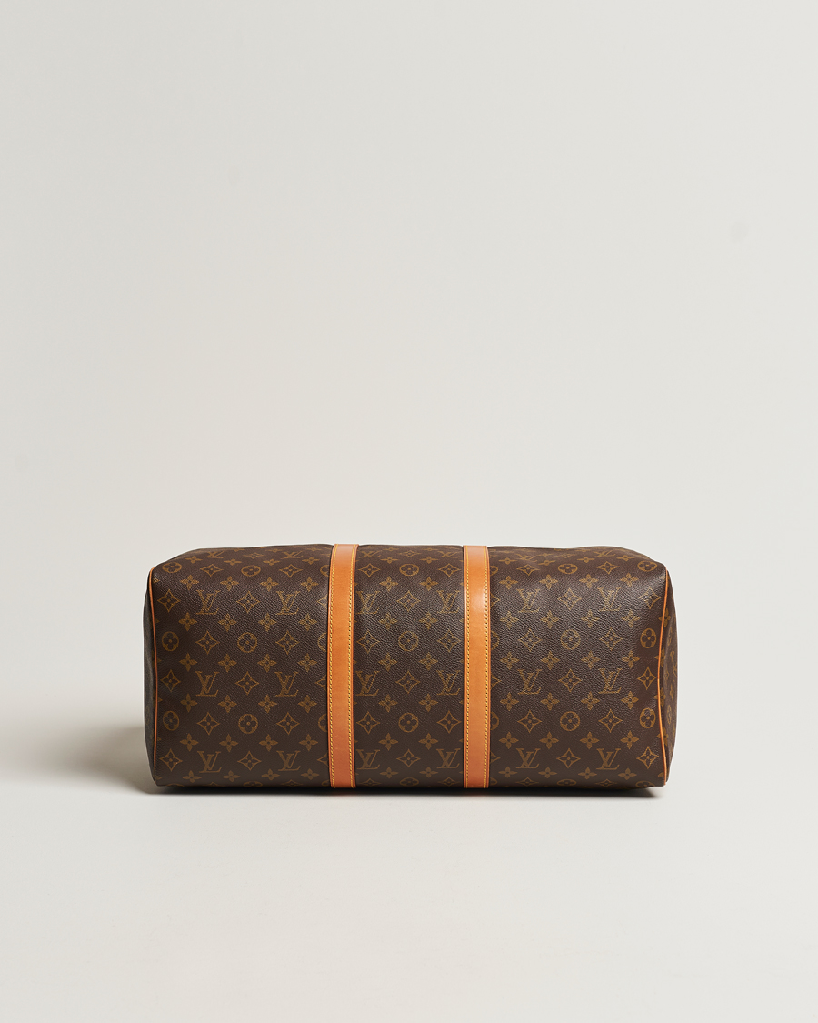 Homme | Louis Vuitton Pre-Owned Keepall 50 Bag Monogram | Louis Vuitton Pre-Owned | Keepall 50 Bag Monogram