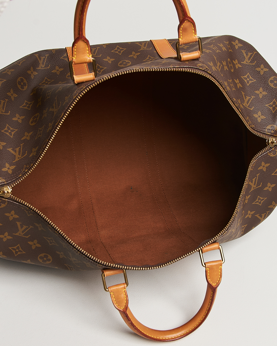 Homme | Louis Vuitton Pre-Owned Keepall 50 Bag Monogram | Louis Vuitton Pre-Owned | Keepall 50 Bag Monogram