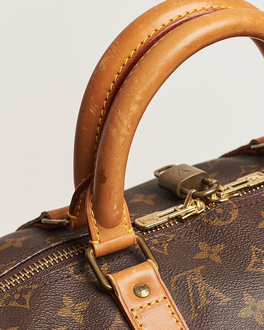 Homme | Louis Vuitton Pre-Owned Keepall 50 Bag Monogram | Louis Vuitton Pre-Owned | Keepall 50 Bag Monogram