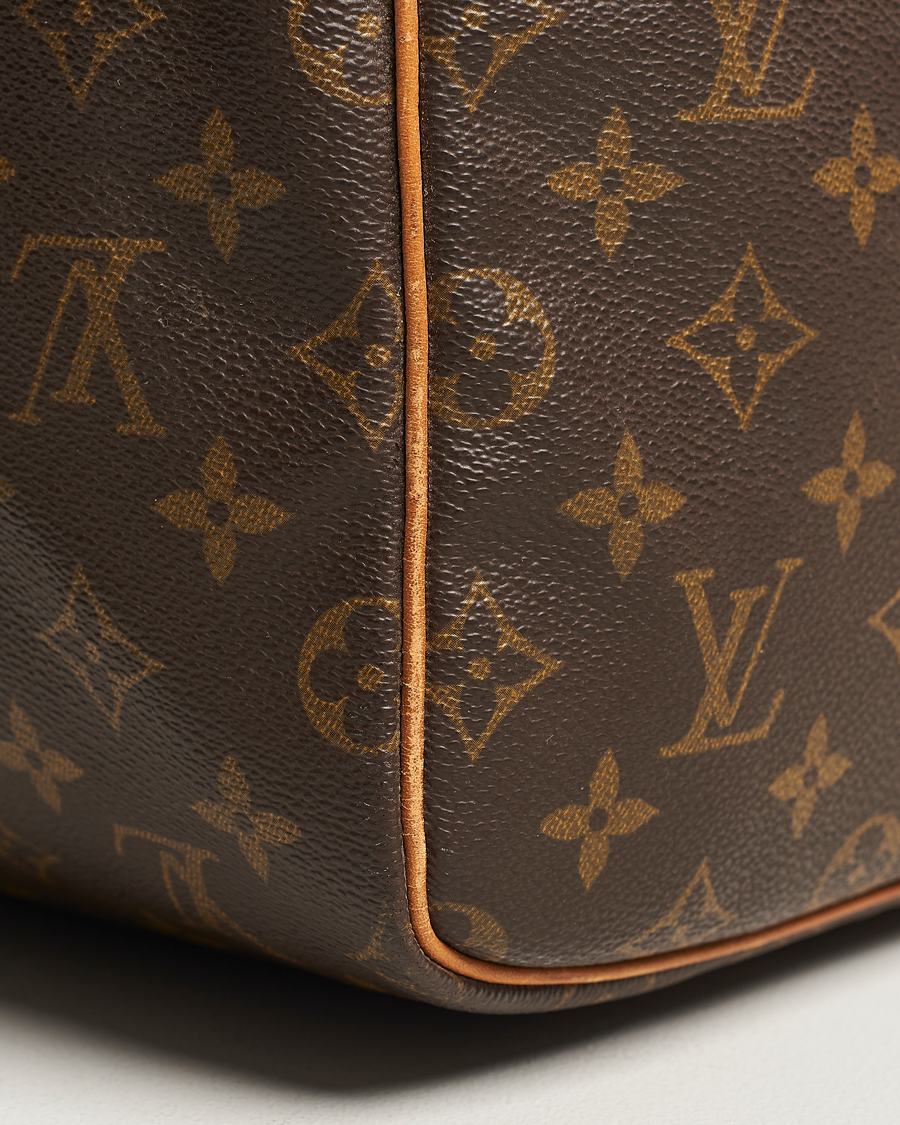 Homme | Louis Vuitton Pre-Owned Keepall 55 Bag Monogram | Louis Vuitton Pre-Owned | Keepall 55 Bag Monogram