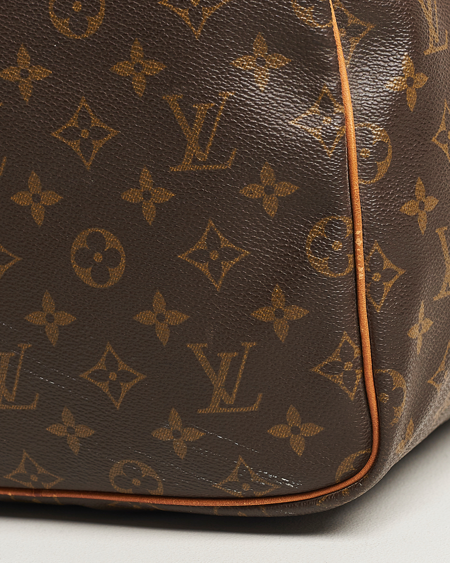 Homme | Louis Vuitton Pre-Owned Keepall 55 Bag Monogram | Louis Vuitton Pre-Owned | Keepall 55 Bag Monogram