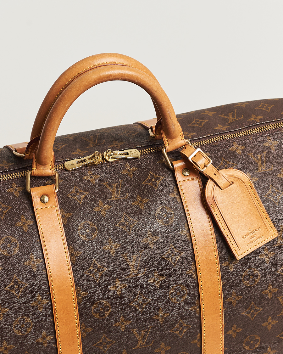 Homme | Louis Vuitton Pre-Owned Keepall 60 Bag Monogram | Louis Vuitton Pre-Owned | Keepall 60 Bag Monogram