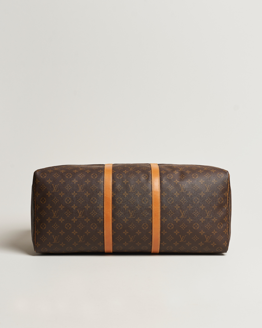 Homme | Louis Vuitton Pre-Owned Keepall 60 Bag Monogram | Louis Vuitton Pre-Owned | Keepall 60 Bag Monogram
