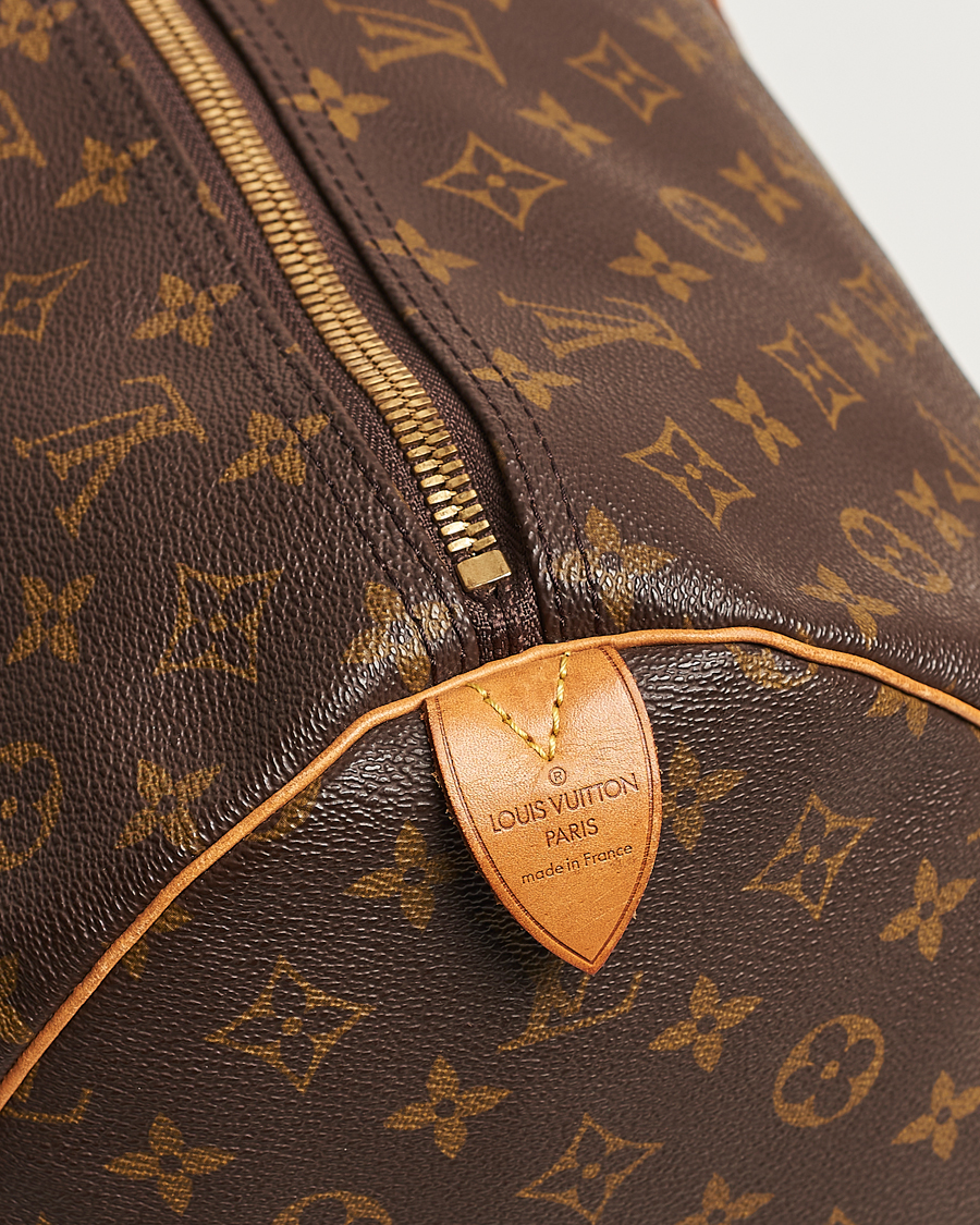 Homme | Louis Vuitton Pre-Owned Keepall 60 Bag Monogram | Louis Vuitton Pre-Owned | Keepall 60 Bag Monogram