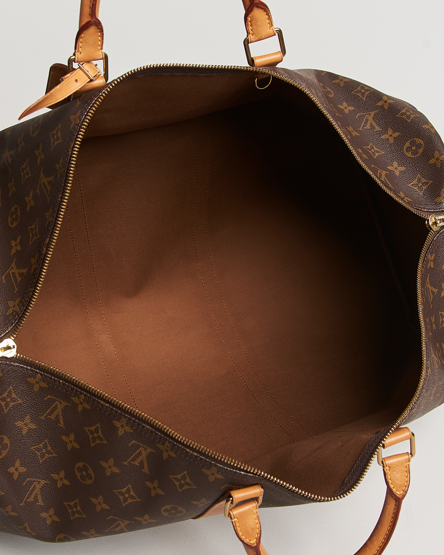 Homme | Louis Vuitton Pre-Owned Keepall 60 Bag Monogram | Louis Vuitton Pre-Owned | Keepall 60 Bag Monogram
