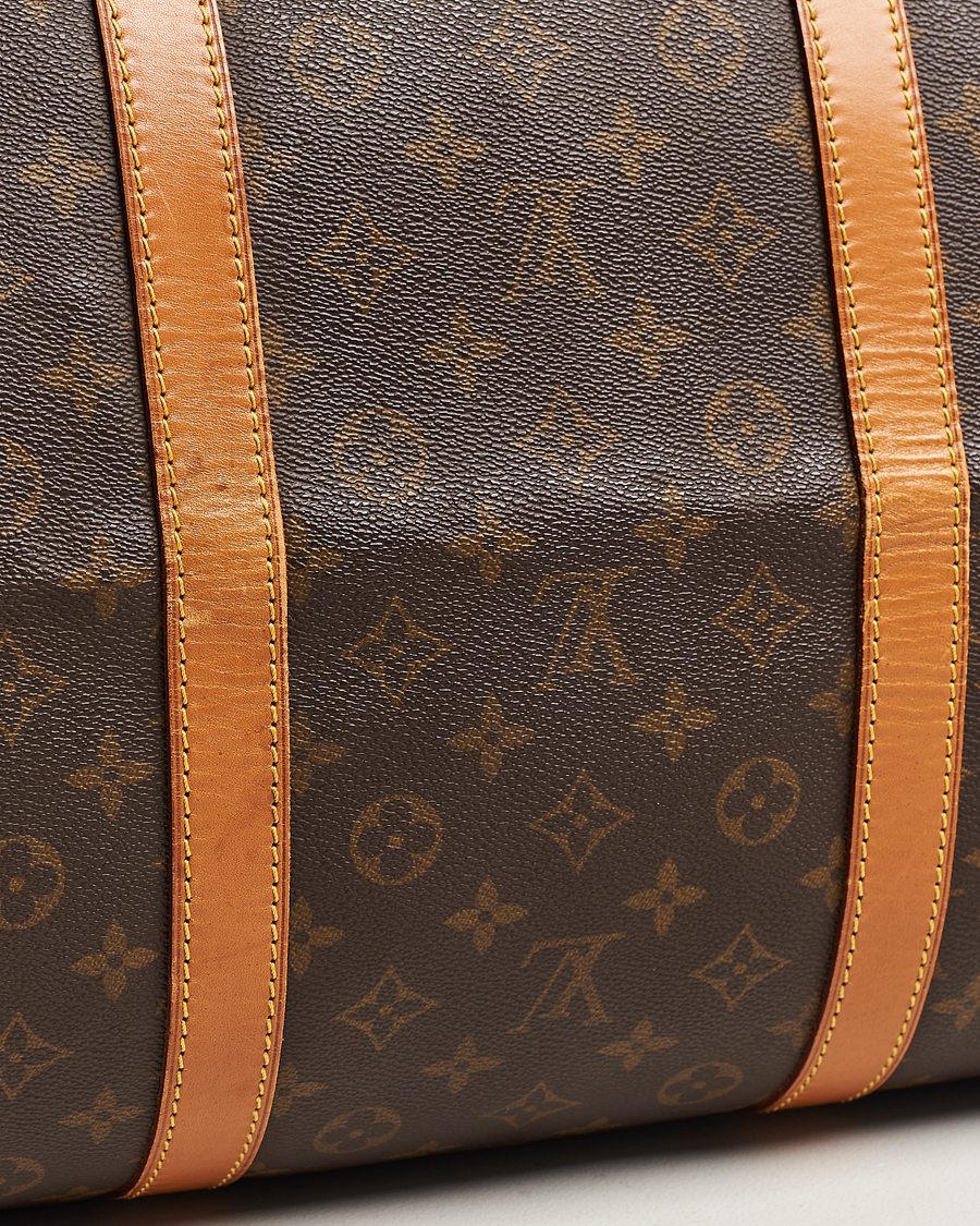 Homme | Louis Vuitton Pre-Owned Keepall 60 Bag Monogram | Louis Vuitton Pre-Owned | Keepall 60 Bag Monogram