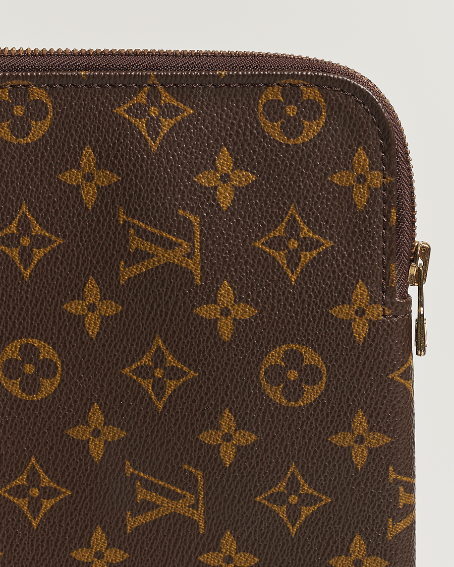 Homme | Louis Vuitton Pre-Owned Posh Documan Document Bag Monogram | Louis Vuitton Pre-Owned | Posh Documan Document Bag Monogram