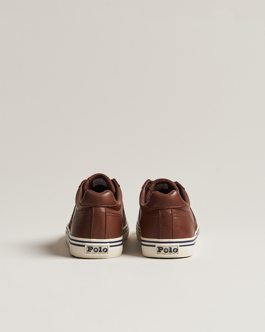 Homme | Polo Ralph Lauren Hanford Leather Sneaker Tan | Polo Ralph Lauren | Hanford Leather Sneaker Tan