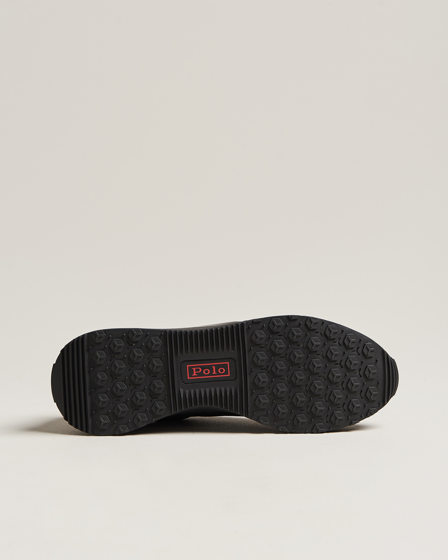 Homme | Polo Ralph Lauren Train 89 Running Sneaker Black/Red | Polo Ralph Lauren | Train 89 Running Sneaker Black/Red