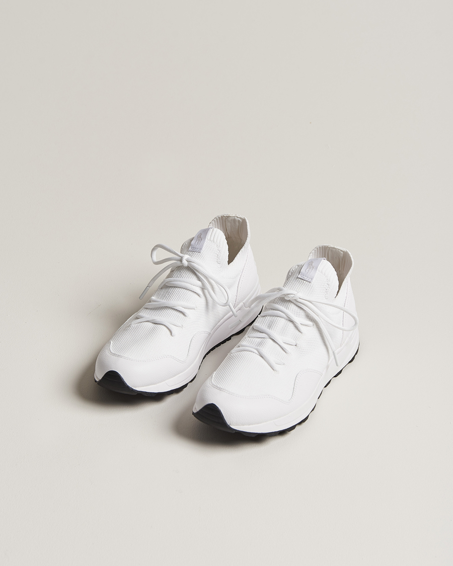 Homme | Polo Ralph Lauren Trackster 200II Sneaker Mesh/Leather White | Polo Ralph Lauren | Trackster 200II Sneaker Mesh/Leather White