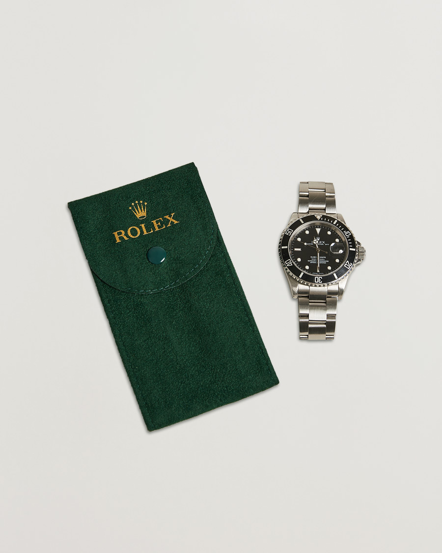 Homme | Rolex Pre-Owned Submariner 16610 Oyster Perpetual Steel Black | Rolex Pre-Owned | Submariner 16610 Oyster Perpetual Steel Black