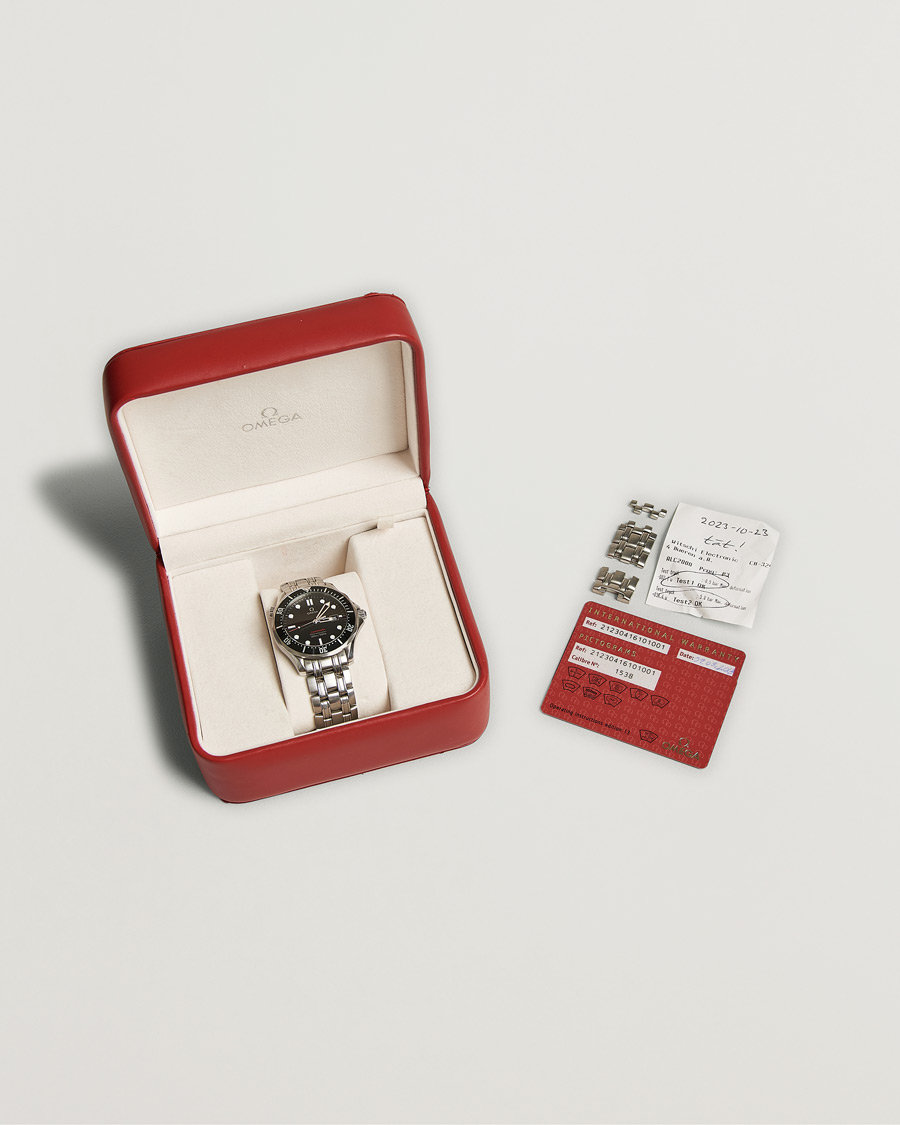 Homme | Omega Pre-Owned Seamaster Diver 300M 212.30.41.61.01.001 Steel Black | Omega Pre-Owned | Seamaster Diver 300M 212.30.41.61.01.001 Steel Black