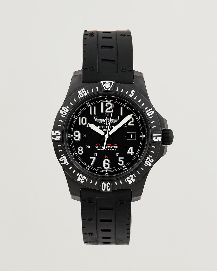 Homme | Breitling Pre-Owned Colt Skyracer X74320E4 Steel Black | Breitling Pre-Owned | Colt Skyracer X74320E4 Steel Black