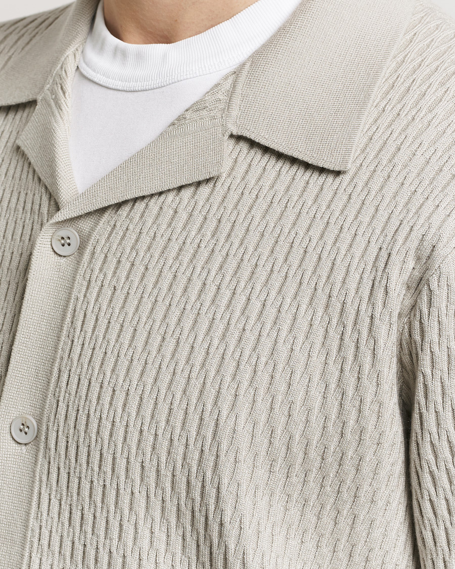 Homme | Chemises | Samsøe Samsøe | Sagabin Resort Collar Short Sleeve Shirt Moonstruck