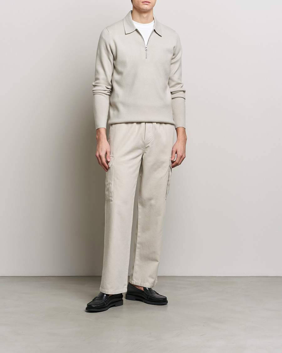 Homme | Pulls Et Tricots | Samsøe Samsøe | Guna Half Zip Moonstruck