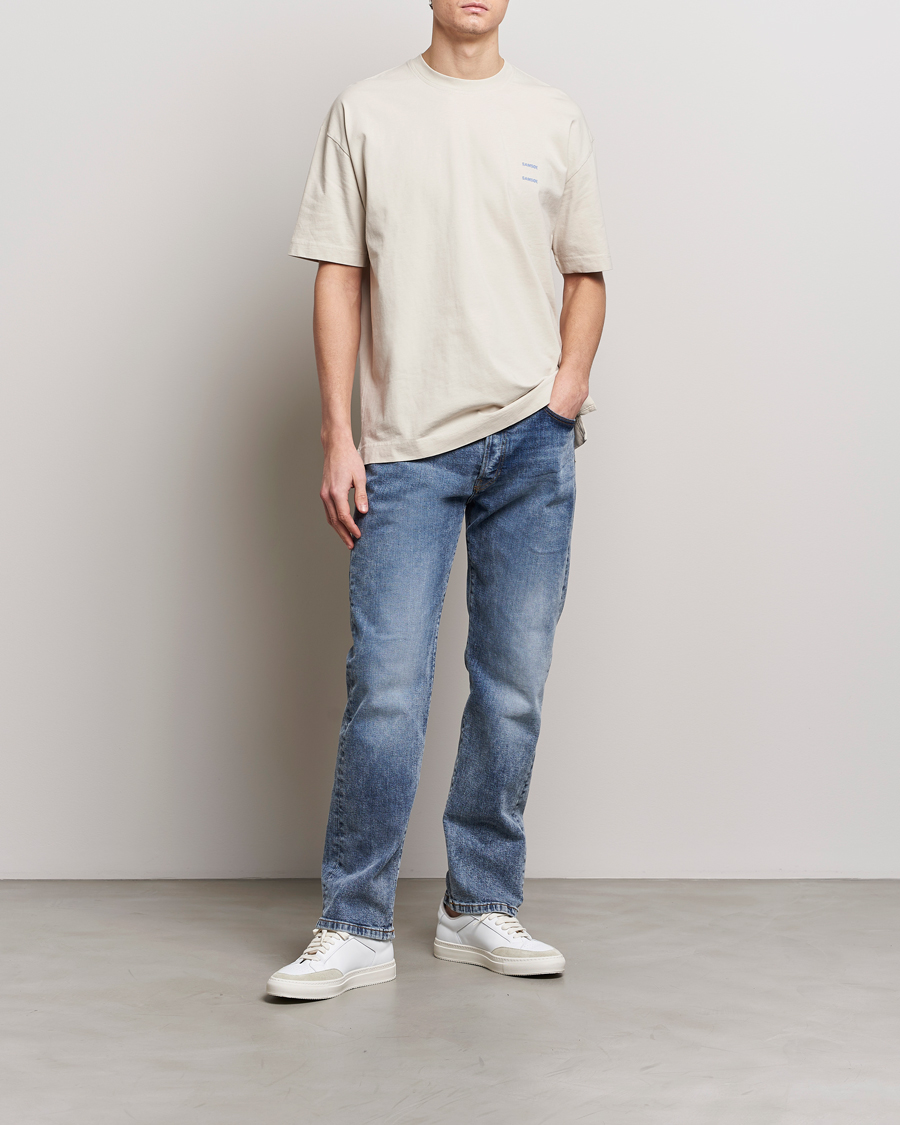 Homme | T-shirts | Samsøe Samsøe | Joel Organic Cotton T-Shirt Moonstruck