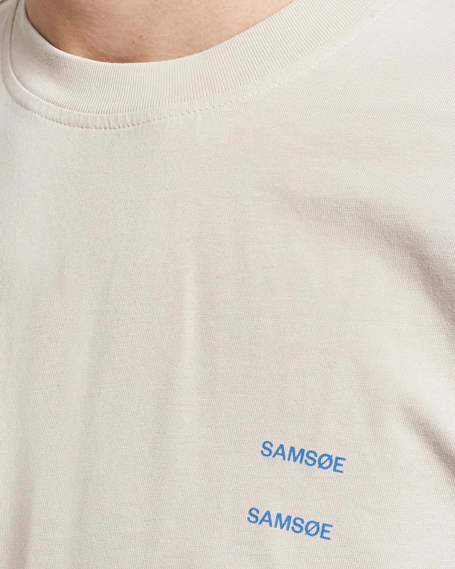 Homme | T-shirts | Samsøe Samsøe | Joel Organic Cotton T-Shirt Moonstruck