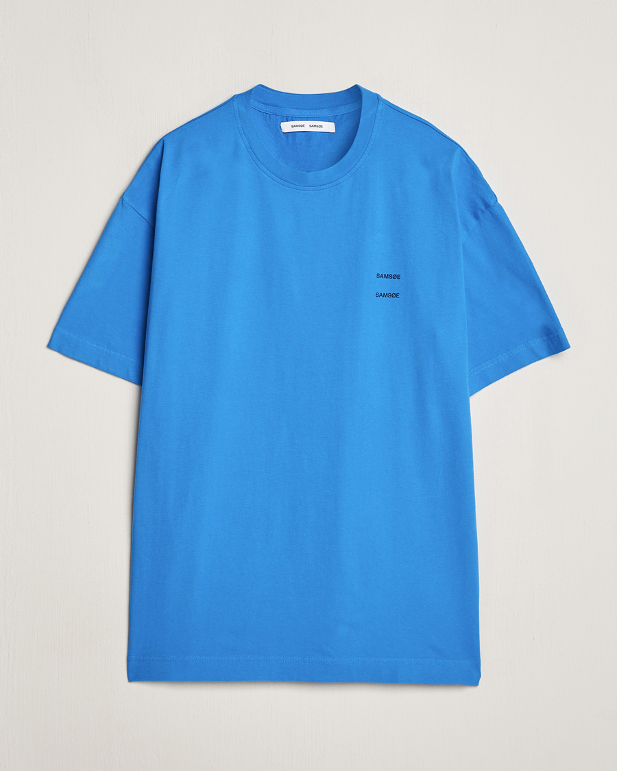 Homme | T-shirts | Samsøe Samsøe | Joel Organic Cotton T-Shirt Super Sonic