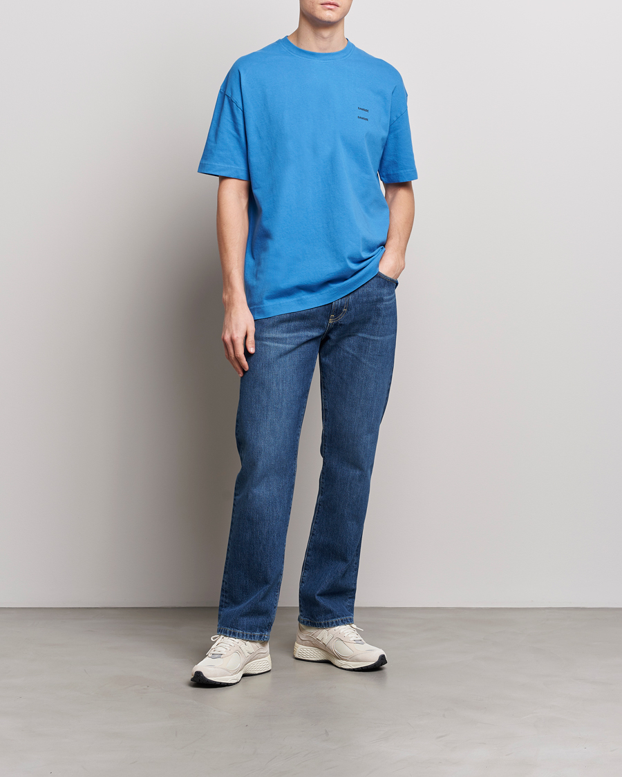 Homme | T-shirts | Samsøe Samsøe | Joel Organic Cotton T-Shirt Super Sonic
