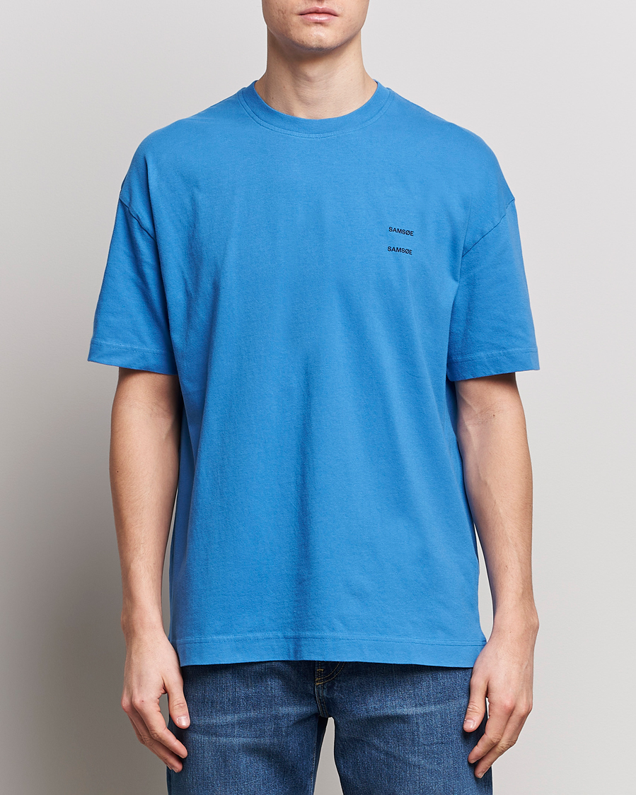 Homme | Sections | Samsøe Samsøe | Joel Organic Cotton T-Shirt Super Sonic