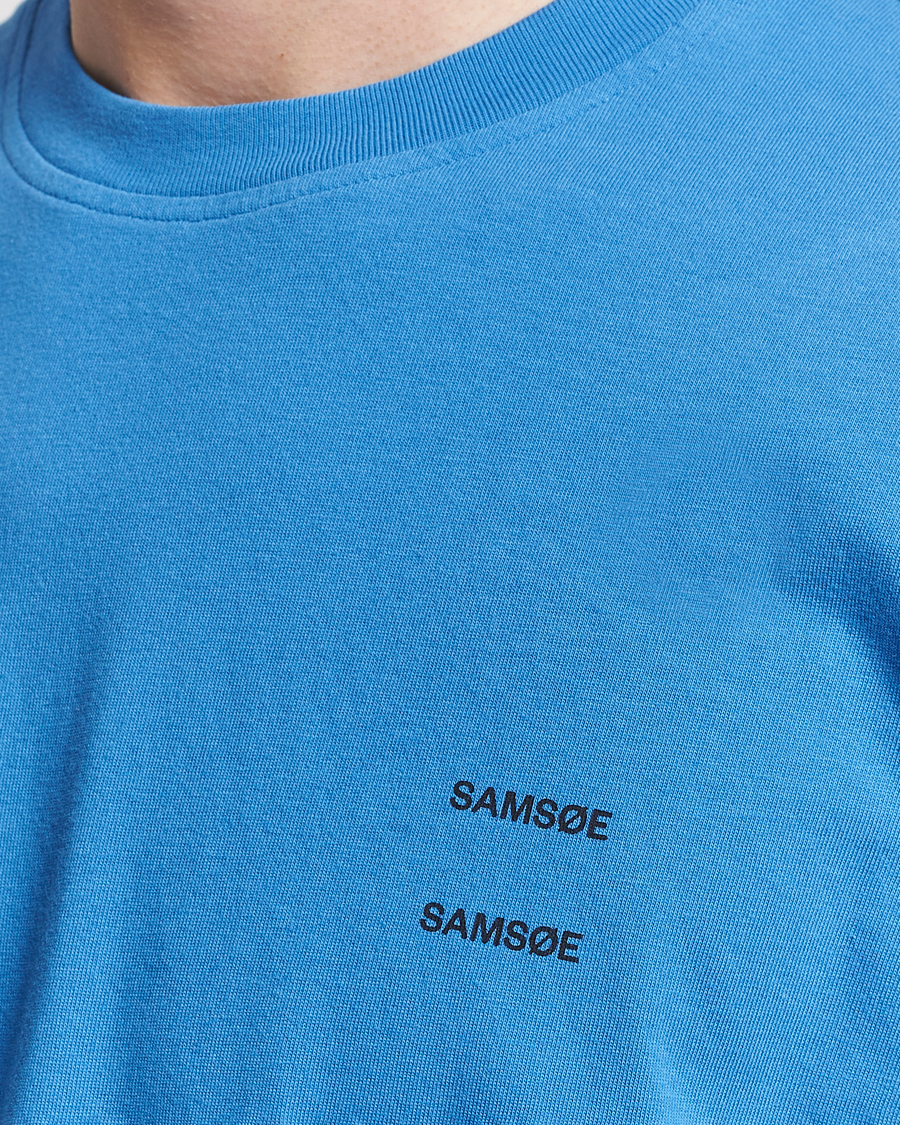 Homme | T-shirts | Samsøe Samsøe | Joel Organic Cotton T-Shirt Super Sonic