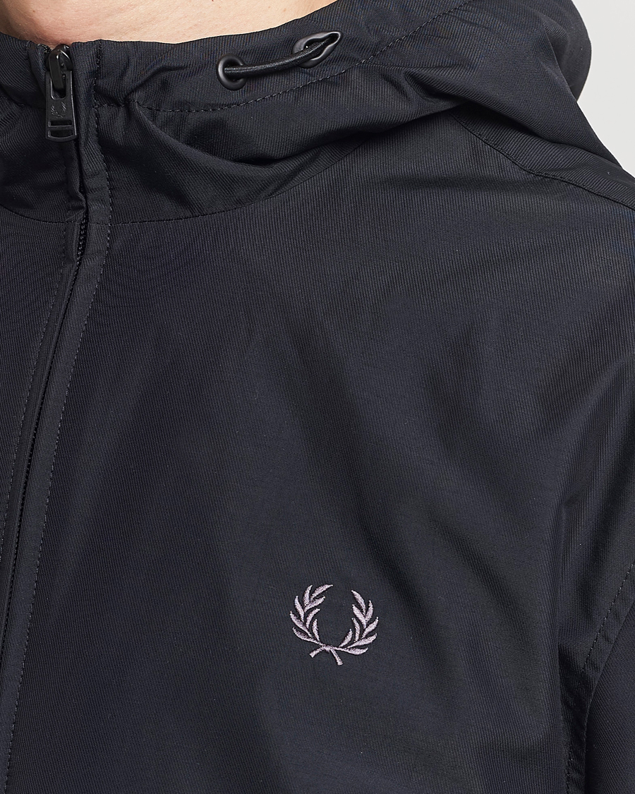 Homme | Manteaux Et Vestes | Fred Perry | Brentham Hooded Jacket Black