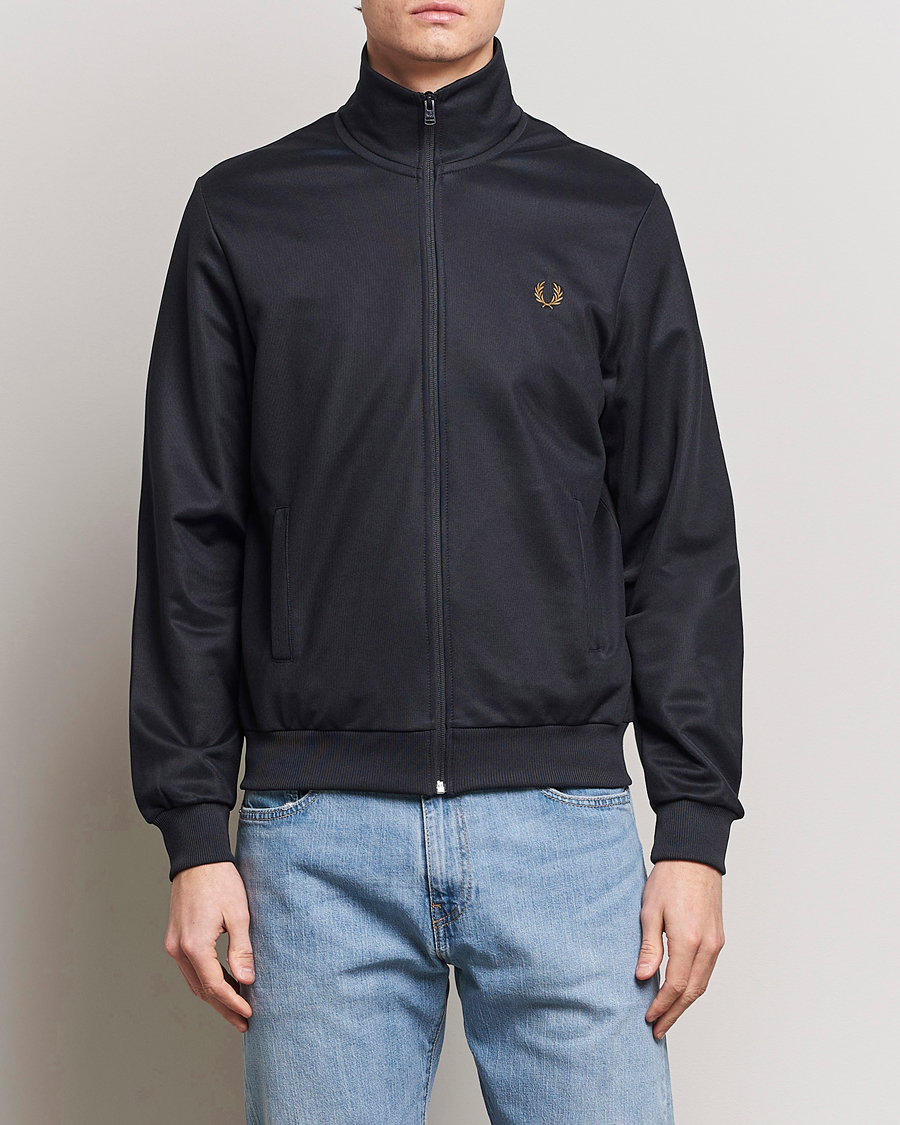 Homme | Pulls Et Tricots | Fred Perry | Track Jacket Navy