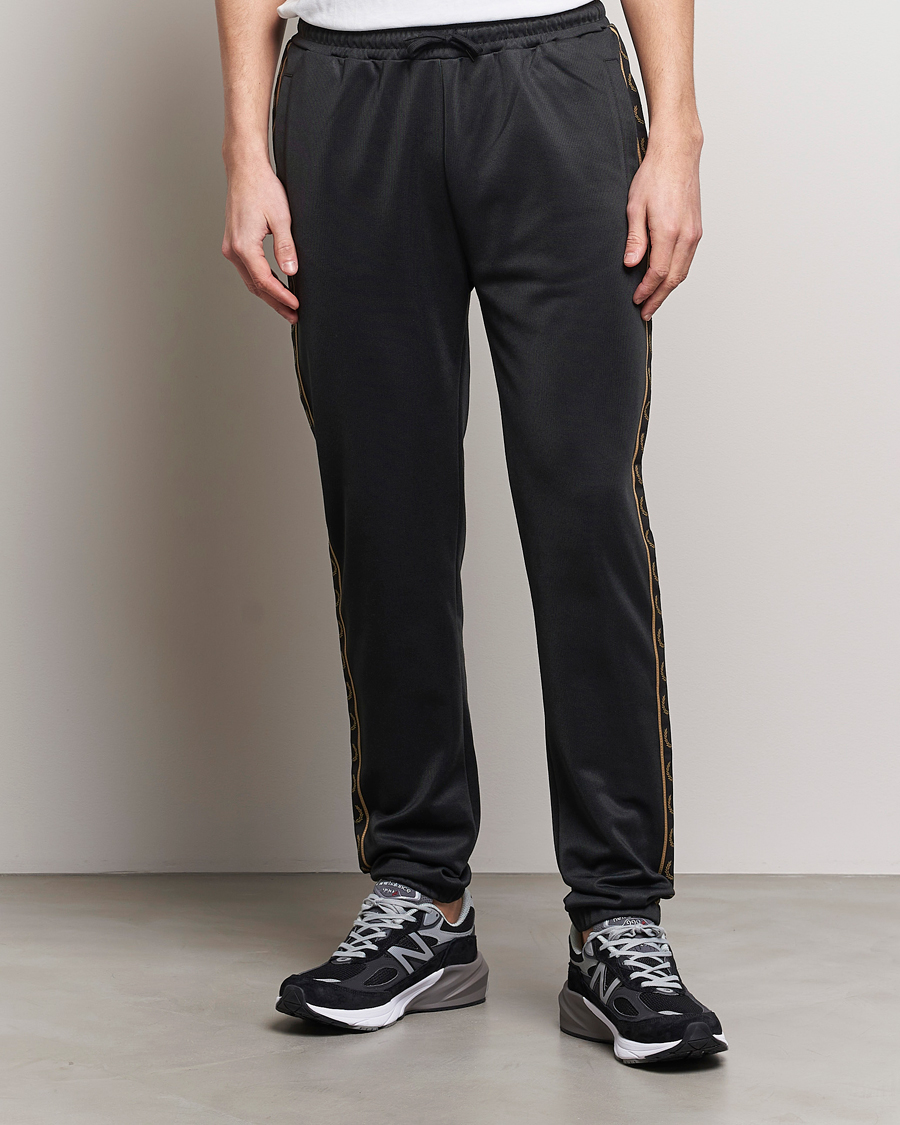Homme | Pantalons De Jogging | Fred Perry | Taped Track Pants Black
