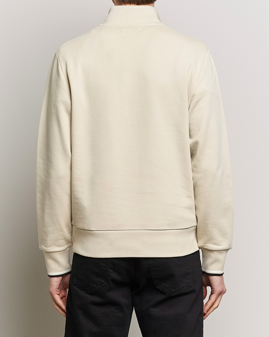 Homme | Pulls Et Tricots | Fred Perry | Half Zip Sweatshirt Oatmeal