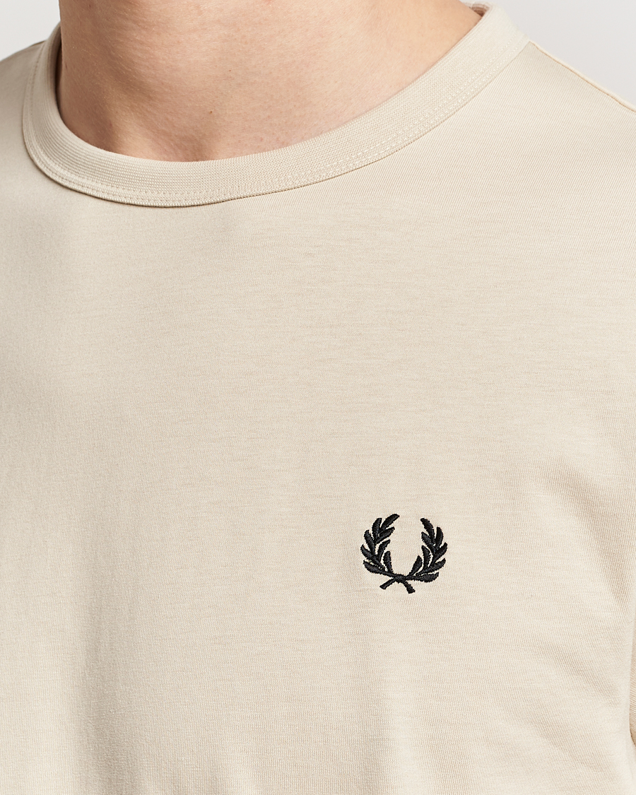 Homme | T-shirts | Fred Perry | Ringer T-Shirt Oatmeal