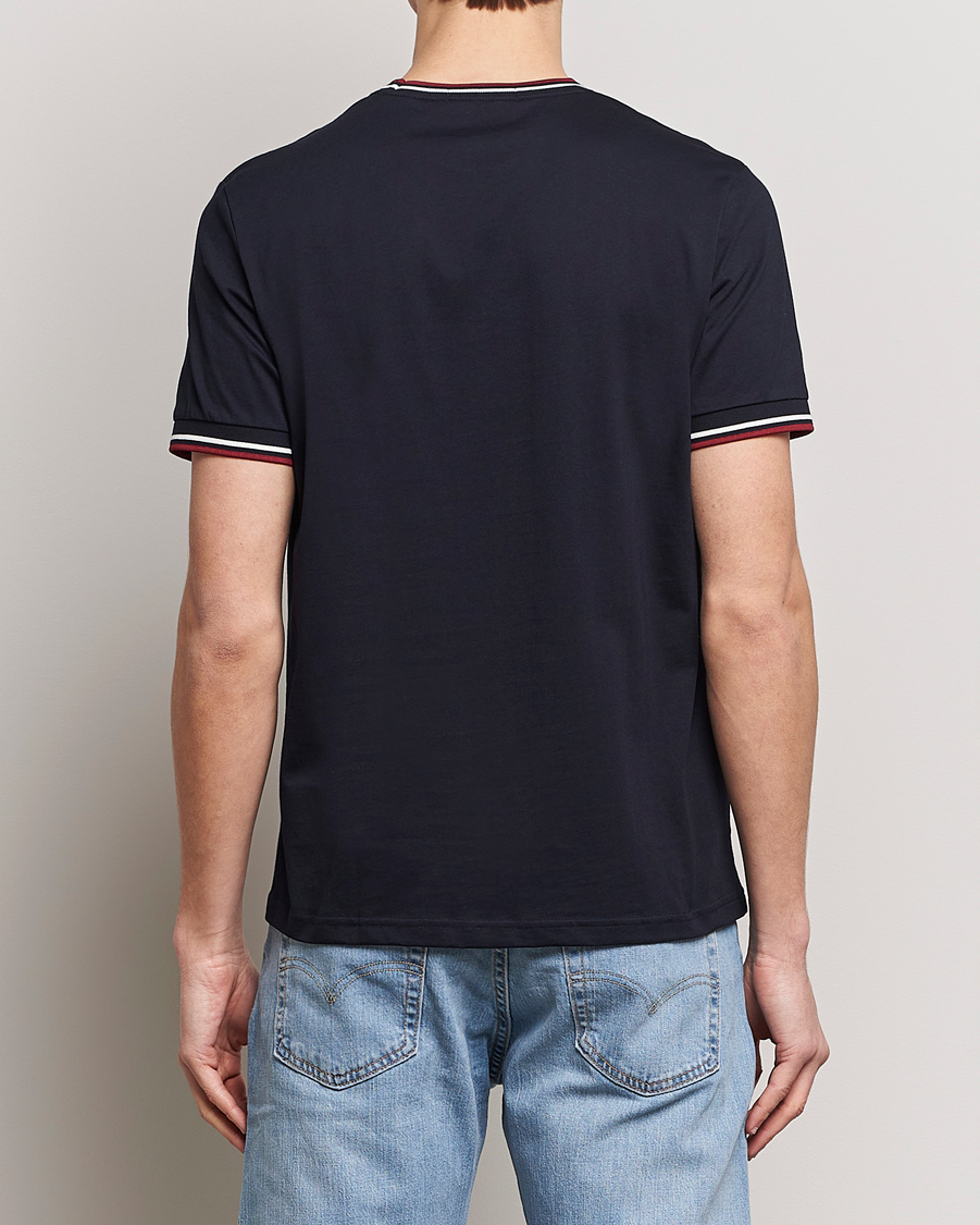 Homme | T-shirts | Fred Perry | Twin Tipped T-Shirt Navy