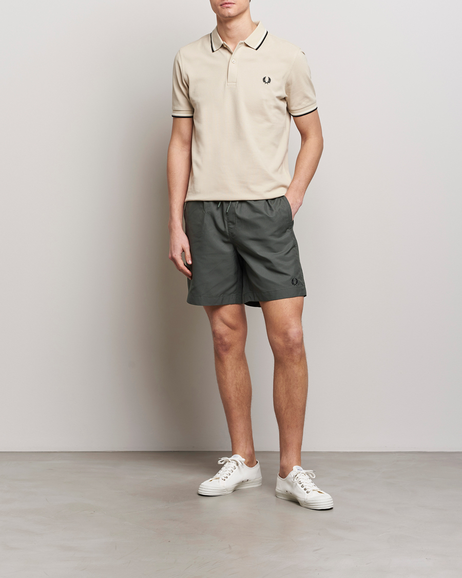 Homme | Maillots De Bain | Fred Perry | Classic Swimshorts Field Green