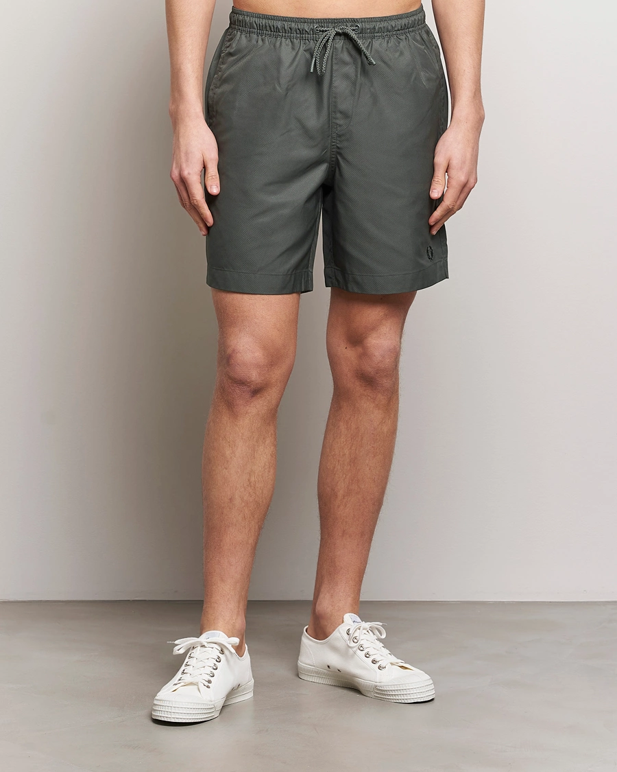 Homme | Nouveautés | Fred Perry | Classic Swimshorts Field Green