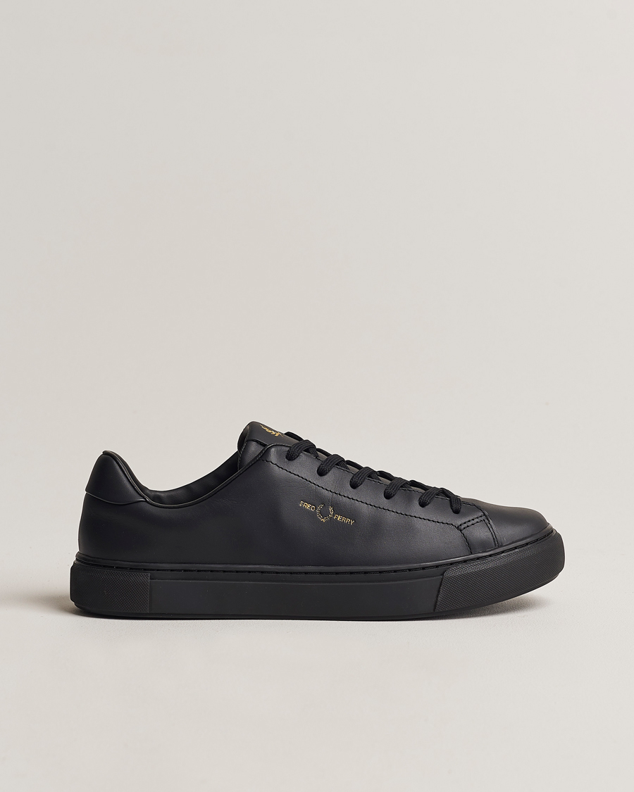 Homme | Fred Perry B71 Leather Sneaker Black | Fred Perry | B71 Leather Sneaker Black