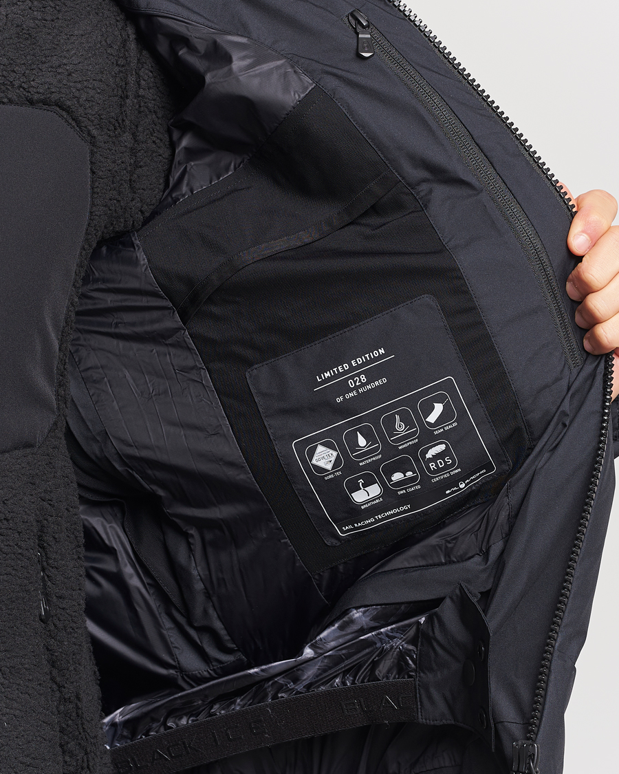 Homme | Manteaux Et Vestes | Sail Racing | Black Ice Gore-Tex Hooded Down Jacket Carbon