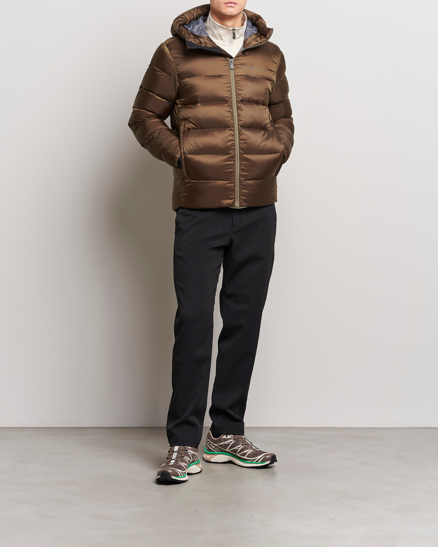 Homme | Manteaux Et Vestes | Sail Racing | Cloud Down Hooded Jacket Dusty Green