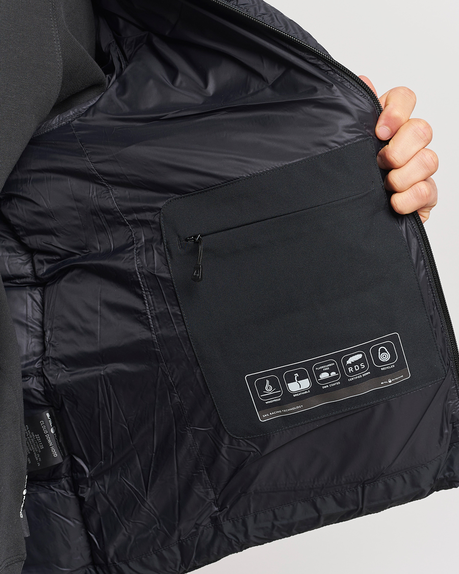 Homme | Manteaux Et Vestes | Sail Racing | Cloud Down Hooded Jacket Carbon