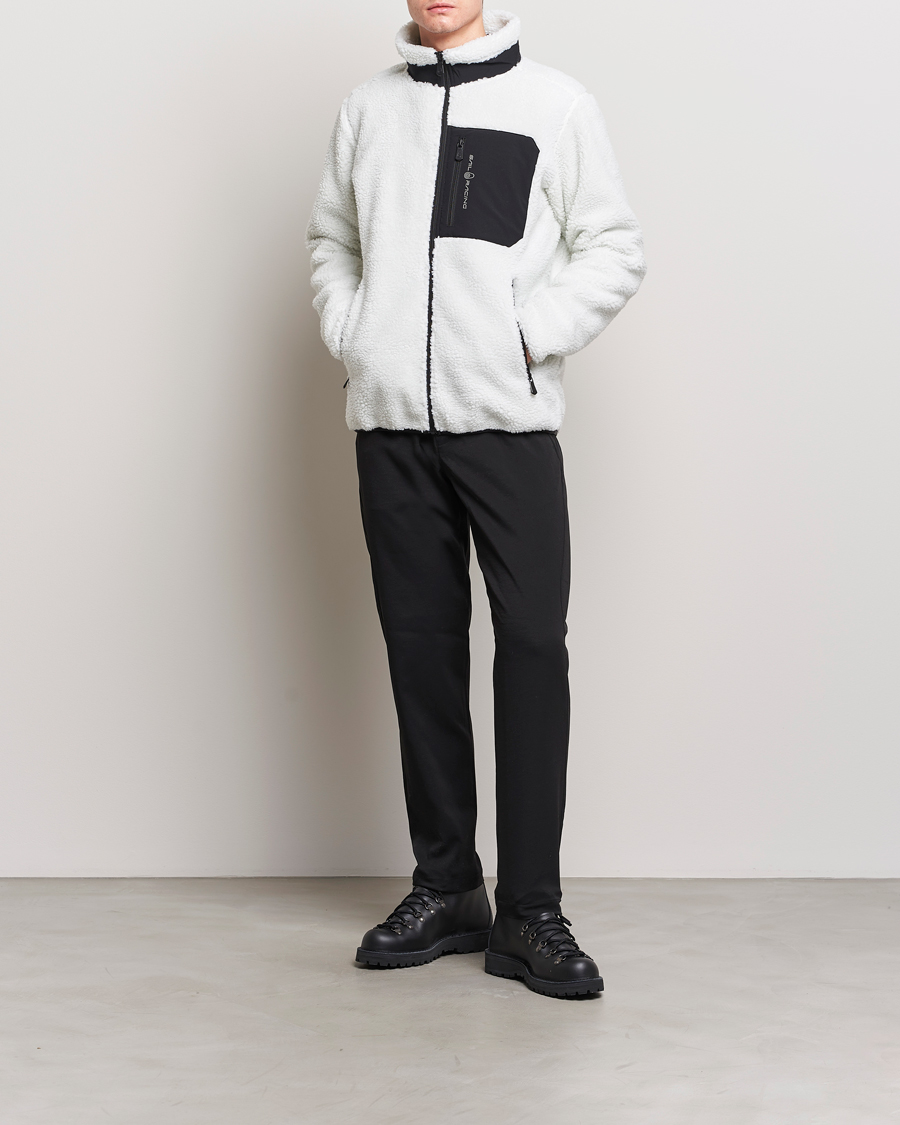 Homme | Pulls Et Tricots | Sail Racing | Bowman Pile Full Zip Storm White