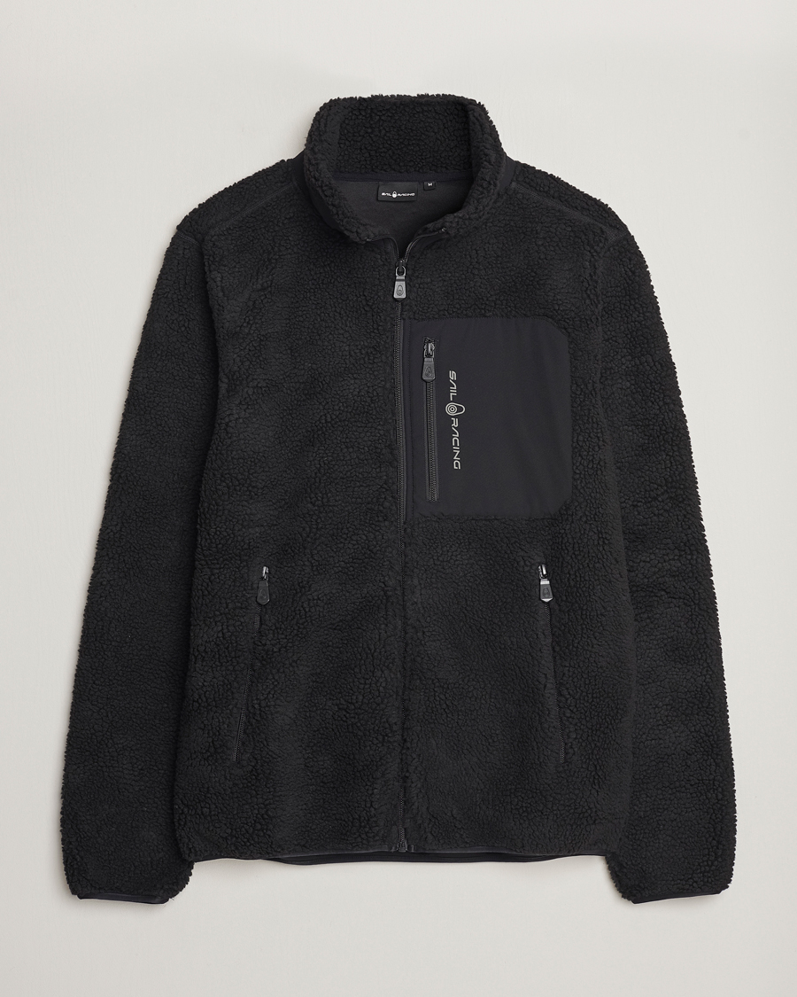 Homme | Pulls Et Tricots | Sail Racing | Bowman Pile Full Zip Carbon