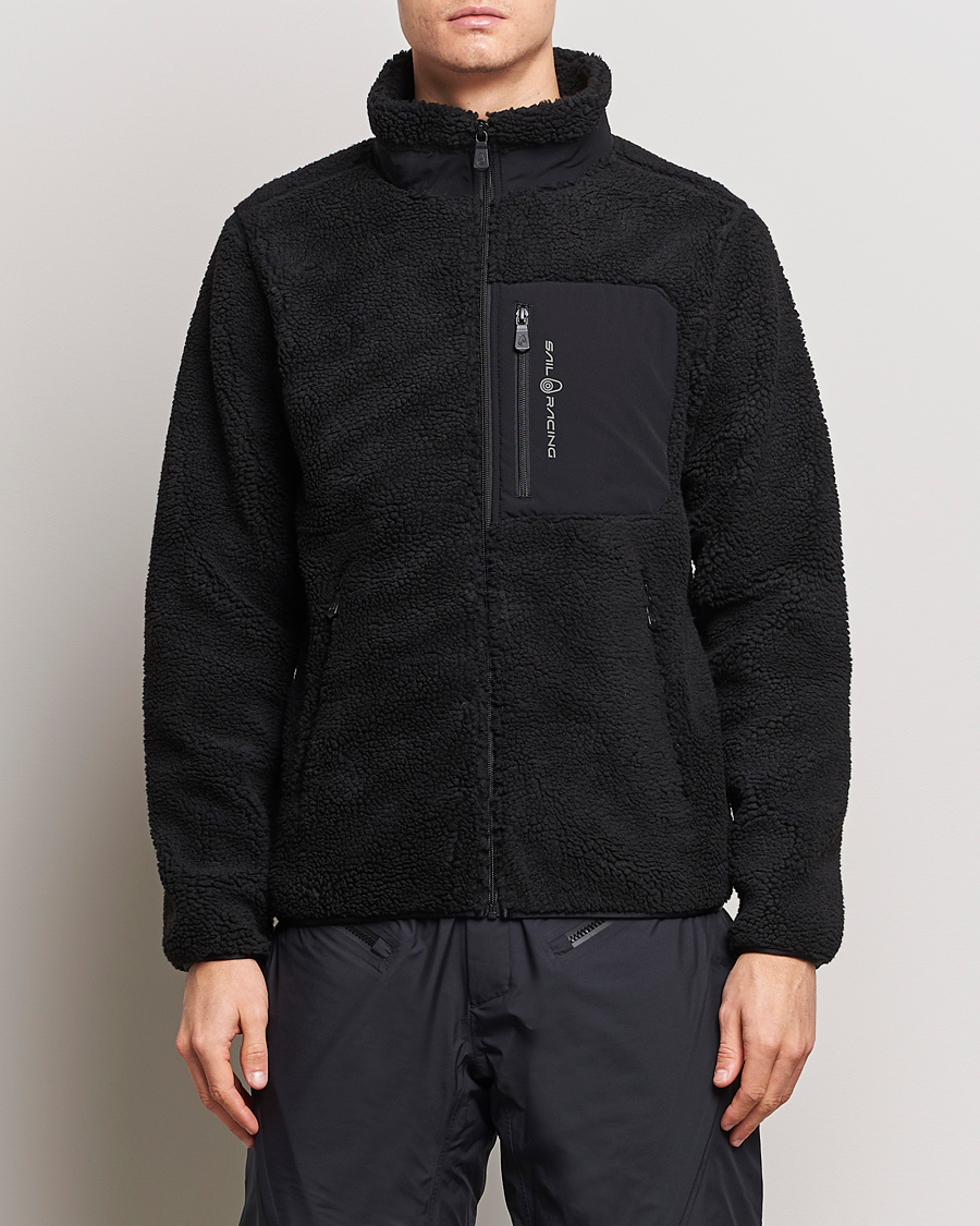 Homme | Pulls Et Tricots | Sail Racing | Bowman Pile Full Zip Carbon