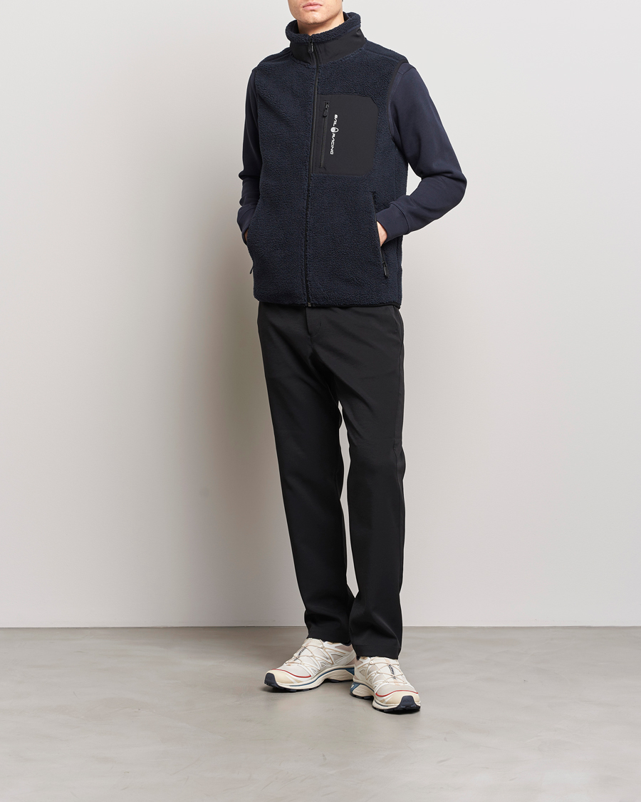 Homme | Gilets | Sail Racing | Bowman Pile Zip Vest Dark Navy