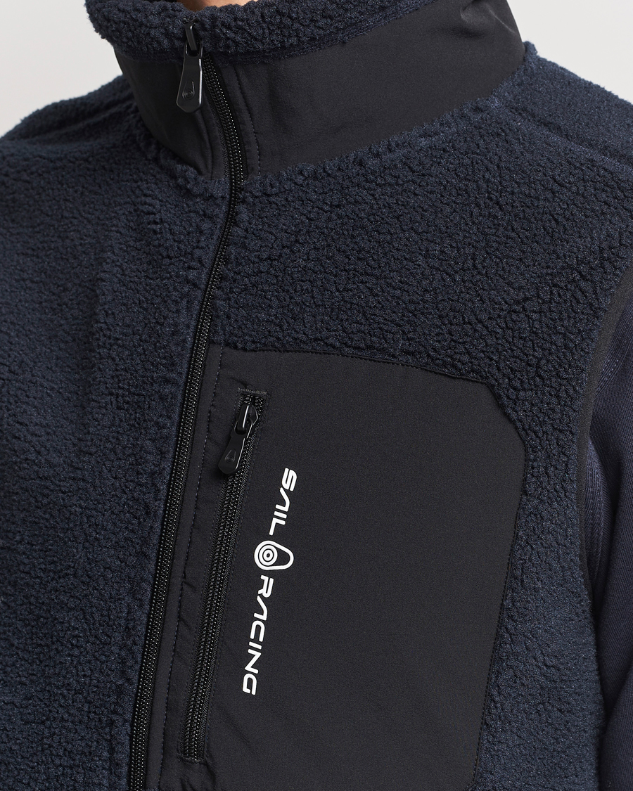 Homme | Gilets | Sail Racing | Bowman Pile Zip Vest Dark Navy