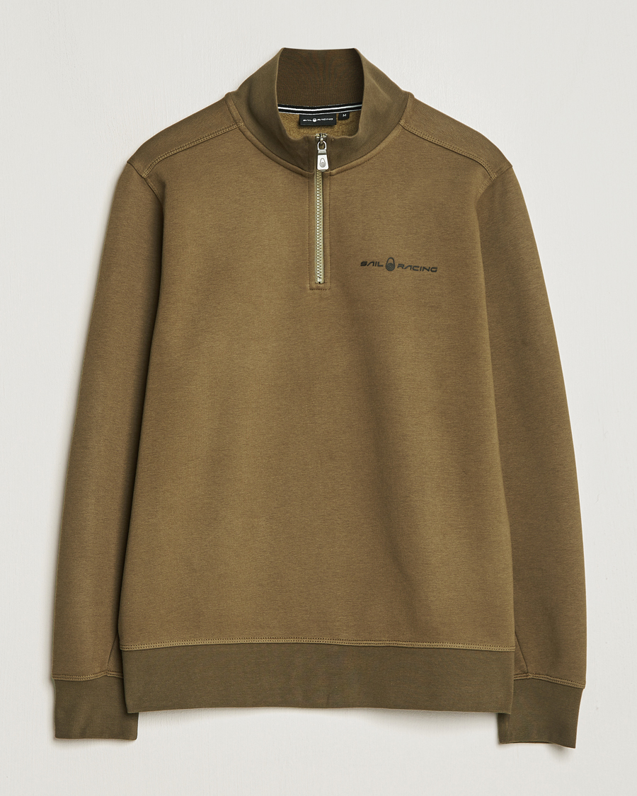 Homme | Pulls Et Tricots | Sail Racing | Bowman Half Zip Dusty Green