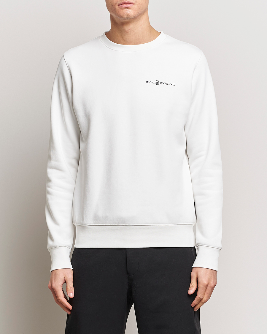 Homme | Pulls Et Tricots | Sail Racing | Bowman Crew Neck Sweatshirt Storm White