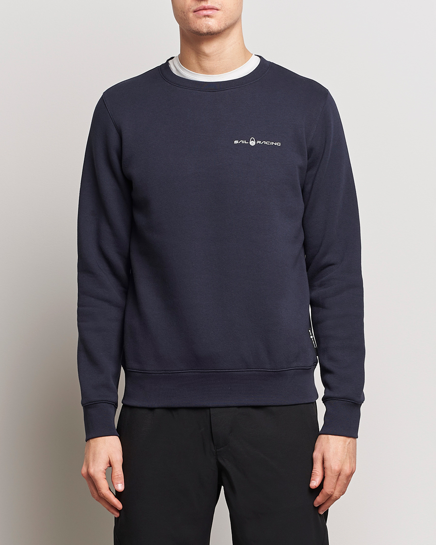Homme | Pulls Et Tricots | Sail Racing | Bowman Crew Neck Sweatshirt Dark Navy