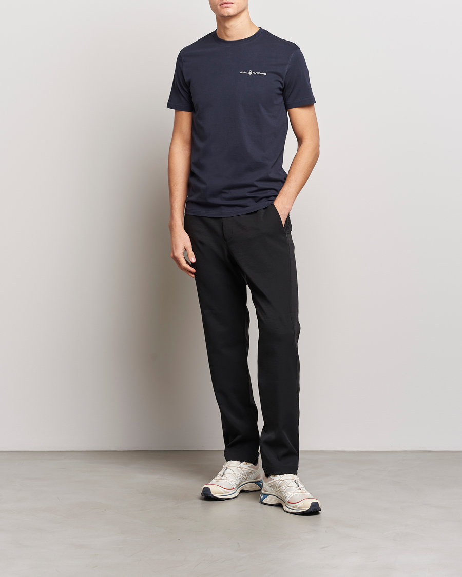Homme | T-shirts | Sail Racing | Bowman Crew Neck T-Shirt Dark Navy