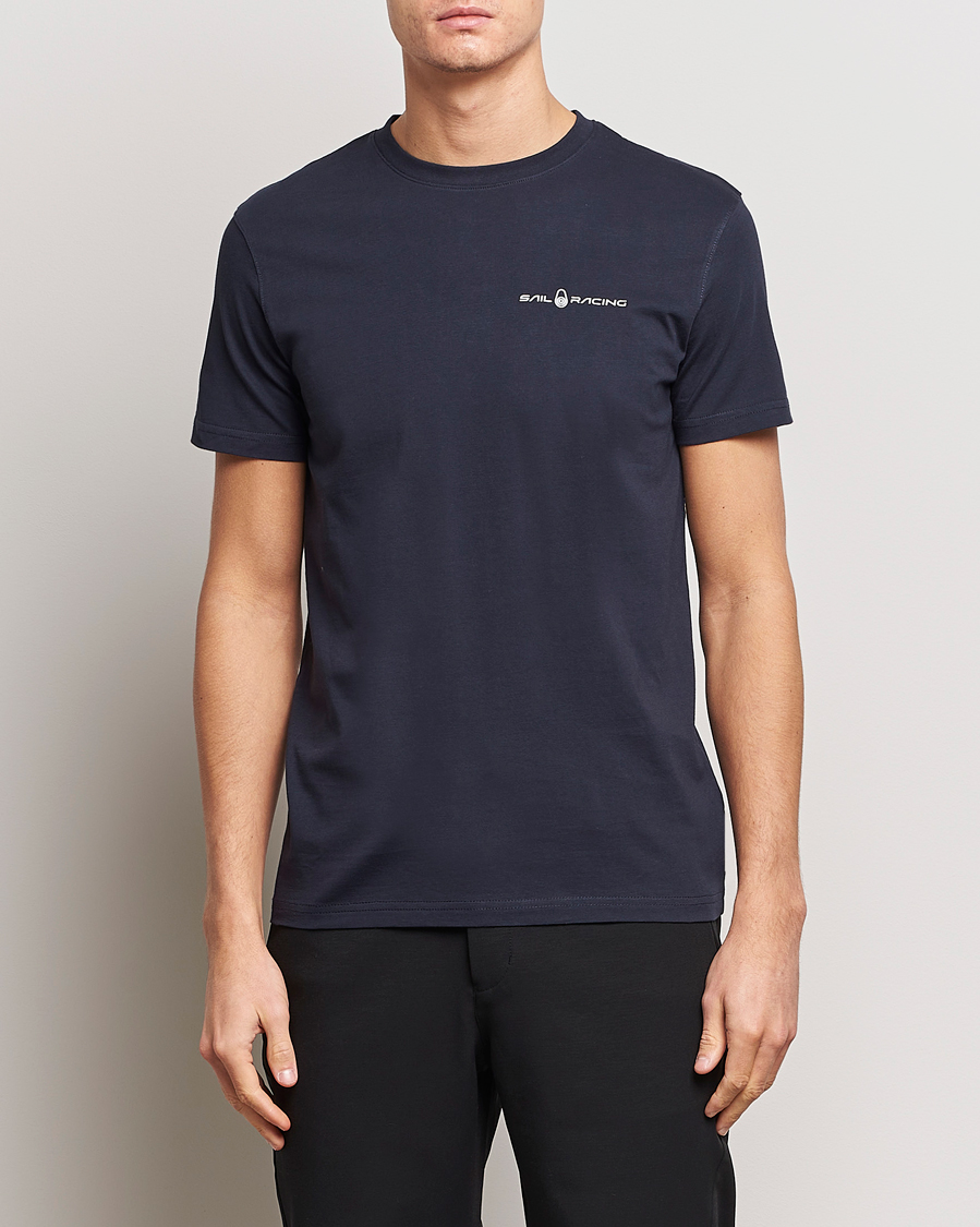 Homme | T-shirts À Manches Courtes | Sail Racing | Bowman Crew Neck T-Shirt Dark Navy